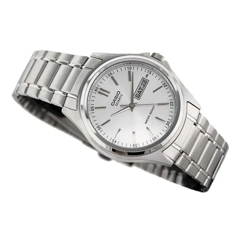 Casio Enticer Quartz Silver Dial Men's Watch- MTP-1239D-7A
